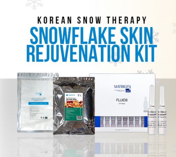 Korea snow therapy peel treatment