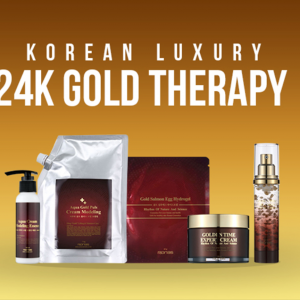 korean gold therapy mask set