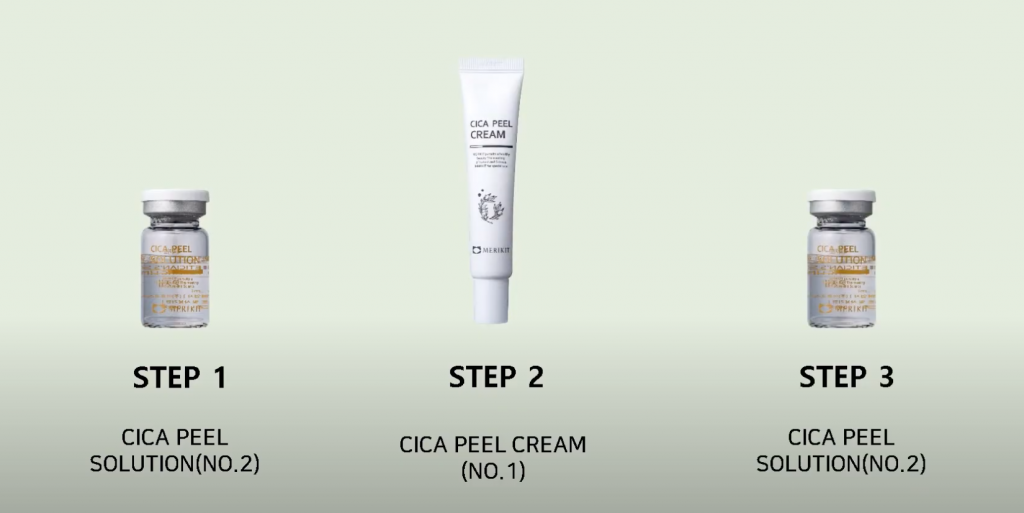 Korean milk therapy cica peel