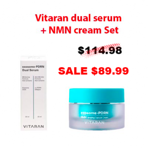 Vitaran pdrn exosome serum & cream set