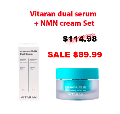 Vitaran pdrn exosome serum & cream set Vitaran pdrn exosome serum & cream set