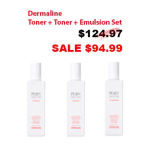 Dermaline emulsion set